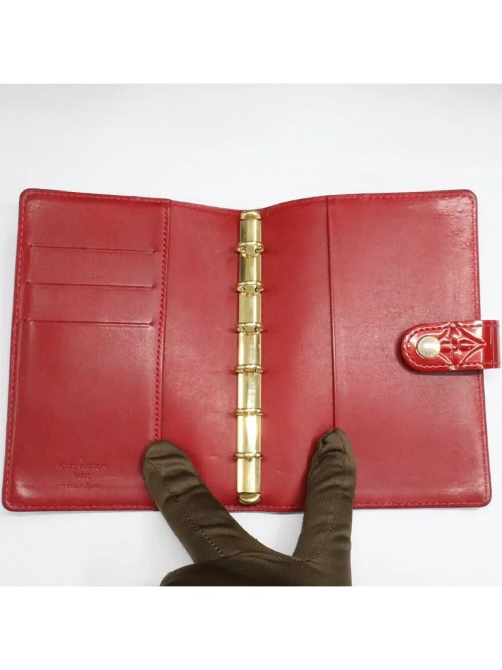 Louis Vuitton Monogram Vernis Agenda PM Pomme D'amour Notebook Cover